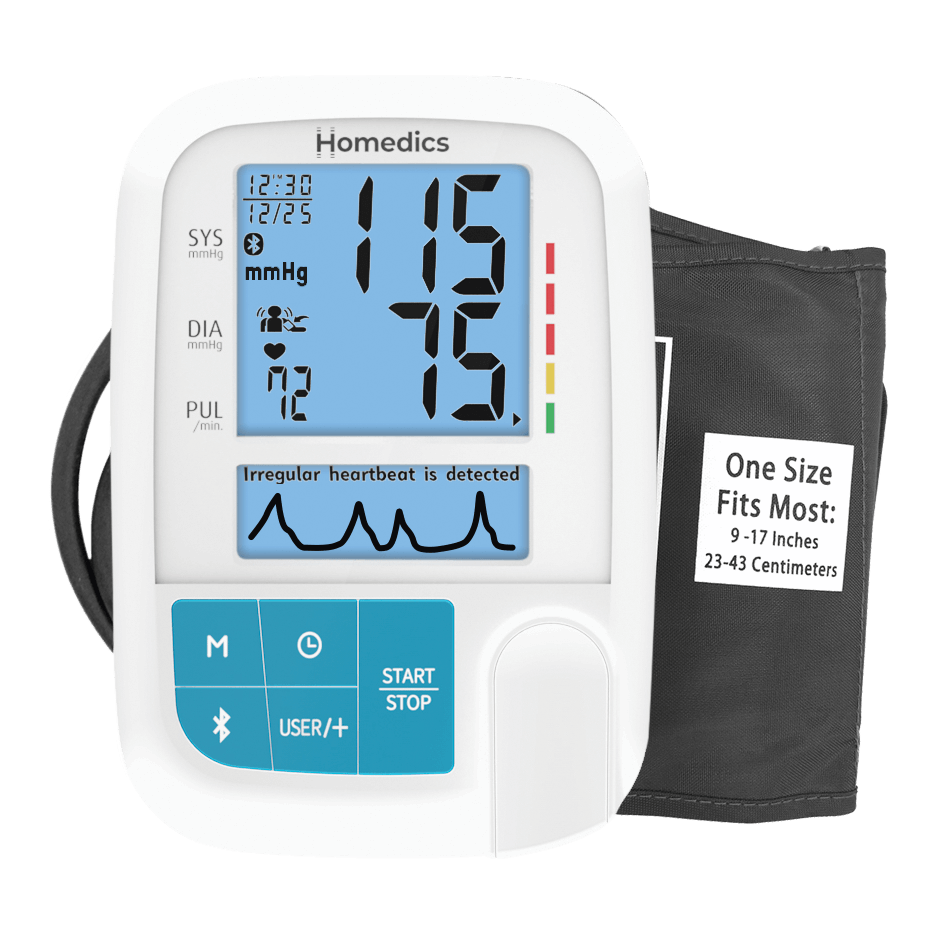 HoMedics Automatic Wrist Blood Pressure Monitor | 2 Users, 120 Stored  Readings