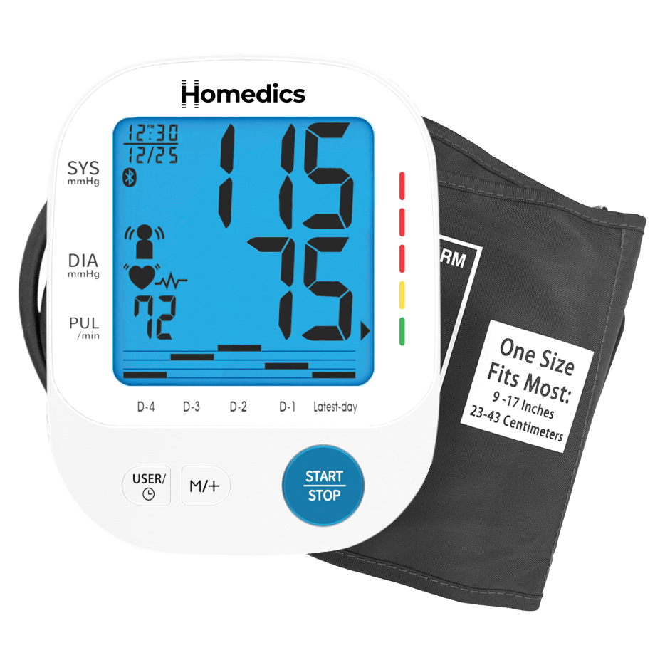 5-Day Trend-at-a-Glance Upper Arm 700 Series Blood Pressure Monitor - BPA-100TRBT